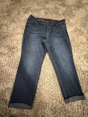 d. jeans Women's Dark Blue Boyfriend Jeans